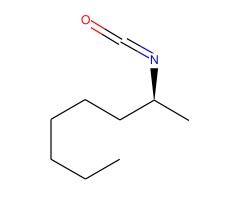 (S)-(+)-2-辛基异氰酸酯, 95%图片