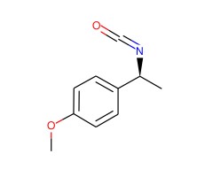 (S)-(-)-1-(4-甲氧苯基)乙基 异氰酸酯,95%图片