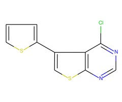 4-氯-5-(2-噻吩基)噻吩并[2,3-d]嘧啶, 97%图片