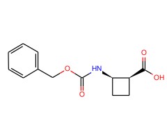 顺-2-(苄氧羰基氨基)环丁烷甲酸, 97%图片