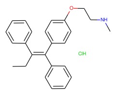 (Z)-2-(4-(1,2-Diphenylbut-1-en-1-yl)phenoxy)-N-methylethanamine图片