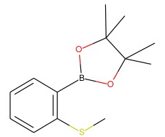 4,4,5,5-四甲基-2-(2-(甲硫基)苯基)-1,3,2-二氧硼烷图片