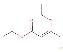 4-溴-3-乙氧基-2-丁烯酸乙酯, tech. 90%, 碳酸钠作为稳定剂图片