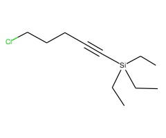1-氯-5-三乙基硅烷-4-戊炔, 97%图片