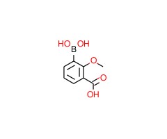 3-羧基-2-甲氧基苯硼酸, 98%图片