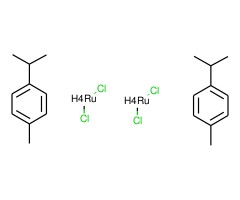 二-μ-氯二氯双[(1,2,3,4,5,6-η)-1-甲基-4-(1-甲基乙基)苯]二钌的立体异构体图片