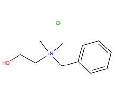 N-Benzyl-2-hydroxy-N,N-dimethylethanaminium chloride图片