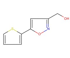 (5-(Thiophen-2-yl)isoxazol-3-yl)methanol图片