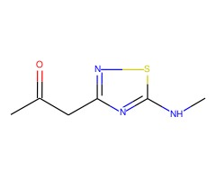 1-[5-甲胺-1,2,4-噻二唑-3-基]丙酮图片