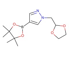 1-(1,3-Dioxolan-2-ylmethyl)-4-(4,4,5,5-tetramethyl-1,3,2-dioxaborolan-2-yl)-1H-pyrazole图片