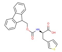 Fmoc-D-3-噻吩丙氨酸图片