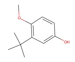 3-叔丁基-4-甲氧基苯酚图片