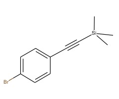 (4-溴苯基乙炔基)三甲基硅烷图片