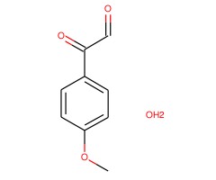 4-甲氧基苯甲酰甲醛水合物, 95%, 干重纯度图片