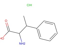 β-甲基-DL-苯丙氨酸盐酸盐图片