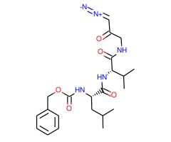 Z-亮氨酸-缬氨酸-甘氨酸重氮甲基酮图片