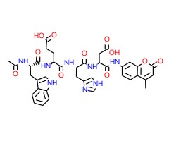 N-乙酰基-Trp-Glu-His-Asp-7-氨基-4-甲基香豆素图片