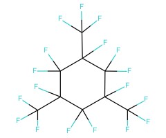 全氟-1,3,5-三己基环己胺,异构体的混合物, tech.图片