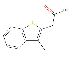 3-甲基苯并[b]噻吩-2-乙酸, 97%图片