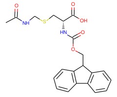 Fmoc-D-Cys(Acm)-OH图片