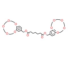 Bis((2,3,5,6,8,9,11,12-octahydrobenzo[b][1,4,7,10,13]pentaoxacyclopentadecin-15-yl)methyl) heptanedi图片