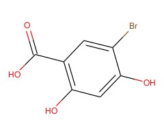 5-溴-2,4-二羟基苯酸, 98%图片