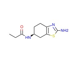 (S)-N-(2-氨基-4,5,6,7-四氢苯并[d]噻唑-6-基)丙酰胺图片