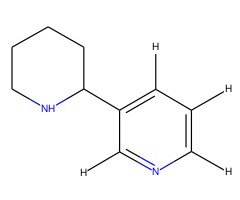 3-(哌啶-2-基)吡啶-2,4,5,6-氘4图片
