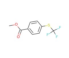 4 - [（三氟甲基）硫烷基]苯甲酸甲酯图片