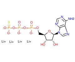 腺苷5' - [γ-硫代]三磷酸四钙盐（85％）图片