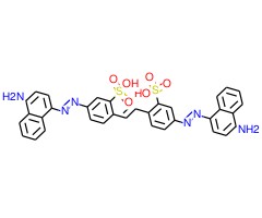 4,4'-二(4-氨基-1-萘偶氮)-2,2'-二苯乙烯二磺酸图片