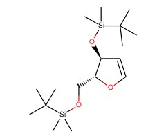 1,4-脱氢-3,5-二-O-(叔丁基二甲基甲硅烷基)2-脱氧-d-赤式-戊-1-烯醇图片