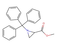 Methyl 1-tritylaziridine-2-carboxylate图片
