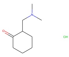 2-((二甲基氨基)甲基)环己-1-酮盐酸盐图片