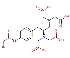 (S)-1-(对溴乙酰氨基苄基)乙二胺四乙酸图片