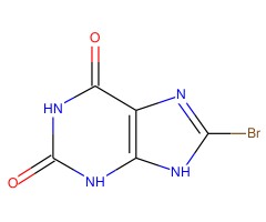 8-溴-3,9-二氢-1H-嘌呤-2,6-二酮图片