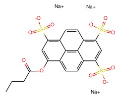 8-(丁酰氧基)芘-1,3,6-三磺酸钠图片