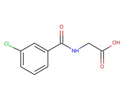 2-(3-氯苯甲酰氨基)乙酸图片