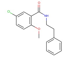 N-苯乙基-5-氯-2-甲氧基苯甲酰胺（格列本脲杂质）图片