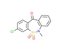 3-氯-6-甲基二苯并[c,f] [1,2]噻唑啉酮11(6H)-一5,5-二氧化物图片
