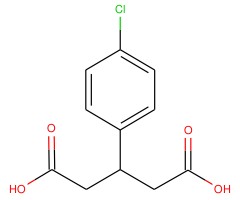 3-(4-氯苯基)戊二酸图片
