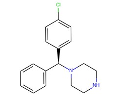 (R)-1-((4-氯苯基)苯甲基)哌嗪图片
