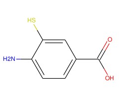 4-Amino-3-mercaptobenzoic acid图片