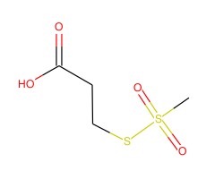 3-((甲基磺酰基)硫代)丙酸图片