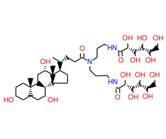 (3A,5B,7A,12A)-N,N-双[3-(D-葡萄糖酰氨基)丙基]-3,7,12-三羟基胆甾烷-24-胺图片