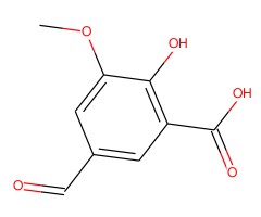 5-甲酰基-2-羟基-3-甲氧基苯甲酸图片