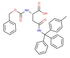 N2-((苄氧基)羰基)-N4-(二苯基(对甲苯基)甲基)-L-天冬酰胺图片