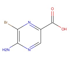 2-氨基-3-溴吡嗪-5-羧酸图片