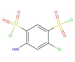 4-氨基-6-氯-1,3-苯二磺酰氯图片