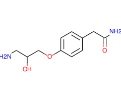 2-(4-(3-氨基-2-羟丙氧基)苯基)乙酰胺 （阿替洛尔杂质）图片